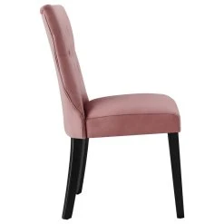 Modway Silhouette Performance Velvet Dining Chairs, Set Of 2, Dusty Rose -abbyson shop 0191fab1035bf921 7968 w800 h800 b1 p0