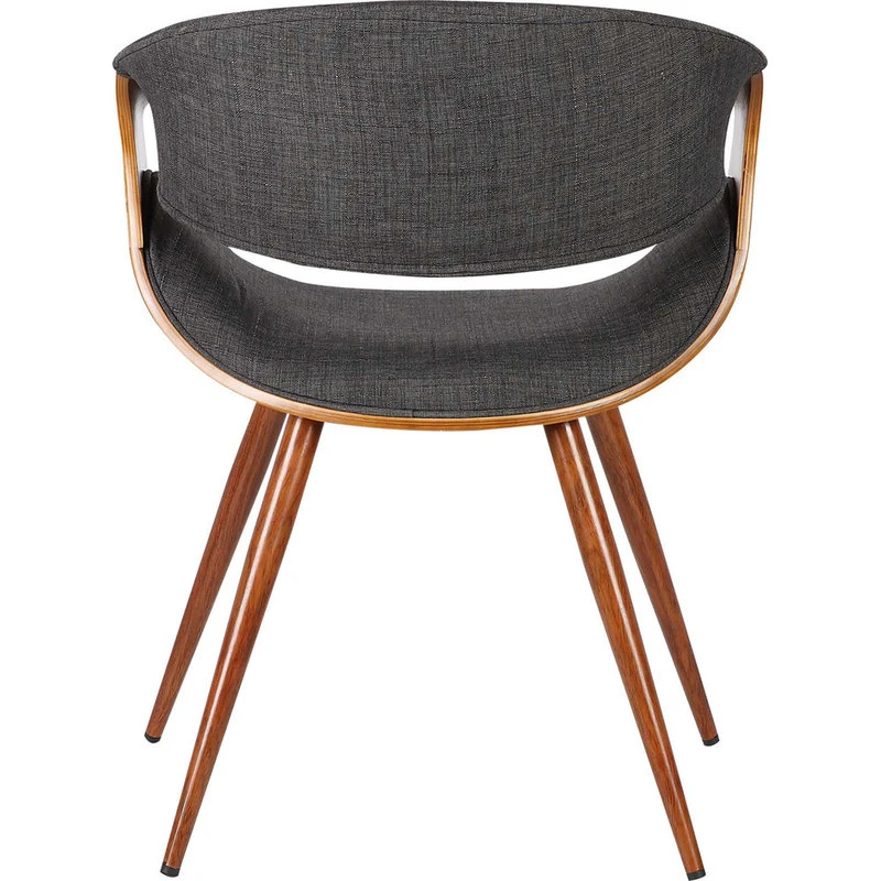 Armen Living Butterfly Mid-Century Dining Chair, Walnut Finish LCBUCHWACH 6 Armen Living Butterfly Mid-Century Dining Chair, Walnut Finish LCBUCHWACH - Image 4