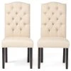 GDFStudio GDF Studio Clark Indoor Tufted Fabric Dining Chairs, Set Of 2, Natural Linen 2 GDFStudio GDF Studio Clark Indoor Tufted Fabric Dining Chairs, Set Of 2, Natural Linen -abbyson shop 0341f16a01a6f797 4311 w800 h800 b1 p0