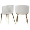 MOD The Almar Dining Chair, White And Brushed Gold, Faux Leather And Iron, Set Of 2 -abbyson shop 03c1e2cb02741515 1313 w800 h800 b1 p0