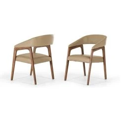 Vig Furniture Inc. Modrest Clive Modern Taupe And Walnut Dining Chair 13 Vig Furniture Inc. Modrest Clive Modern Taupe And Walnut Dining Chair -abbyson shop 04c14cd80a1c64ab 3358 w800 h800 b1 p0