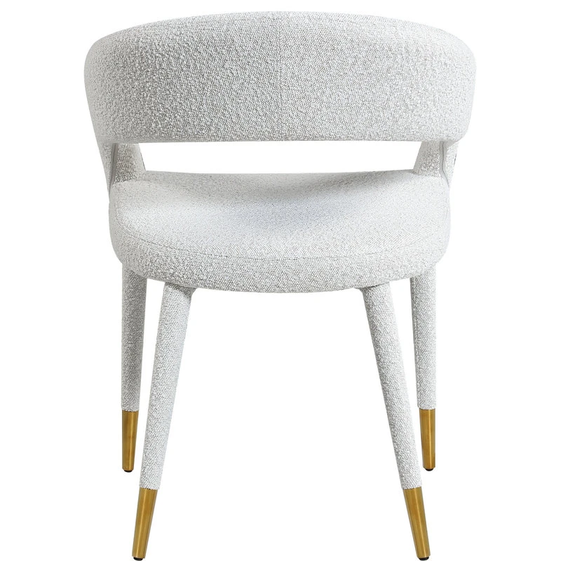 MOD The Prescott Dining Chair, Cream, Fabric 4 MOD The Prescott Dining Chair, Cream, Fabric - Image 2