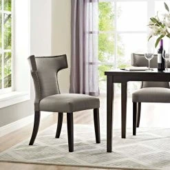 LexMod Curve Upholstered Fabric Dining Chair, Granite 16 LexMod Curve Upholstered Fabric Dining Chair, Granite -abbyson shop 06e1aa3500cd1c21 0598 w800 h800 b0 p0