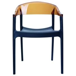 MOD The Enders Dining Chair, Black And Transparent Amber, Polypropylene, Set Of 2 -abbyson shop 0b61ec0f0d3f1df9 8167 w800 h800 b1 p0