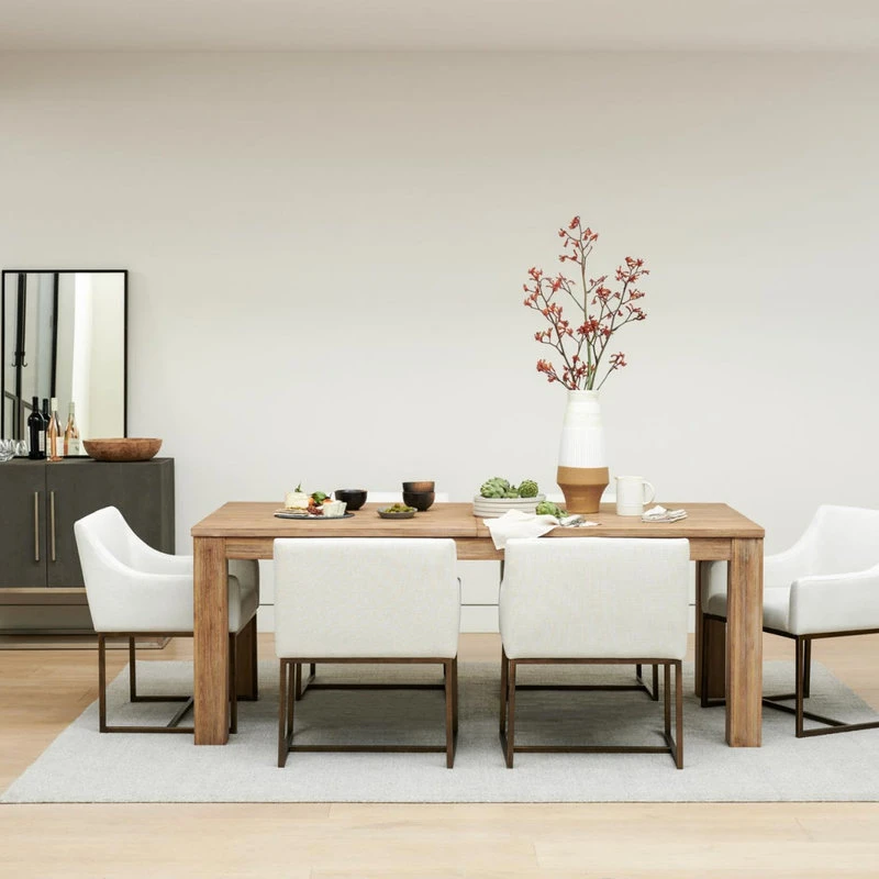 Vig Furniture Inc. Modrest Basel Off White And Copper Antique Brass Dining Chair 4 Vig Furniture Inc. Modrest Basel Off White And Copper Antique Brass Dining Chair - Image 2