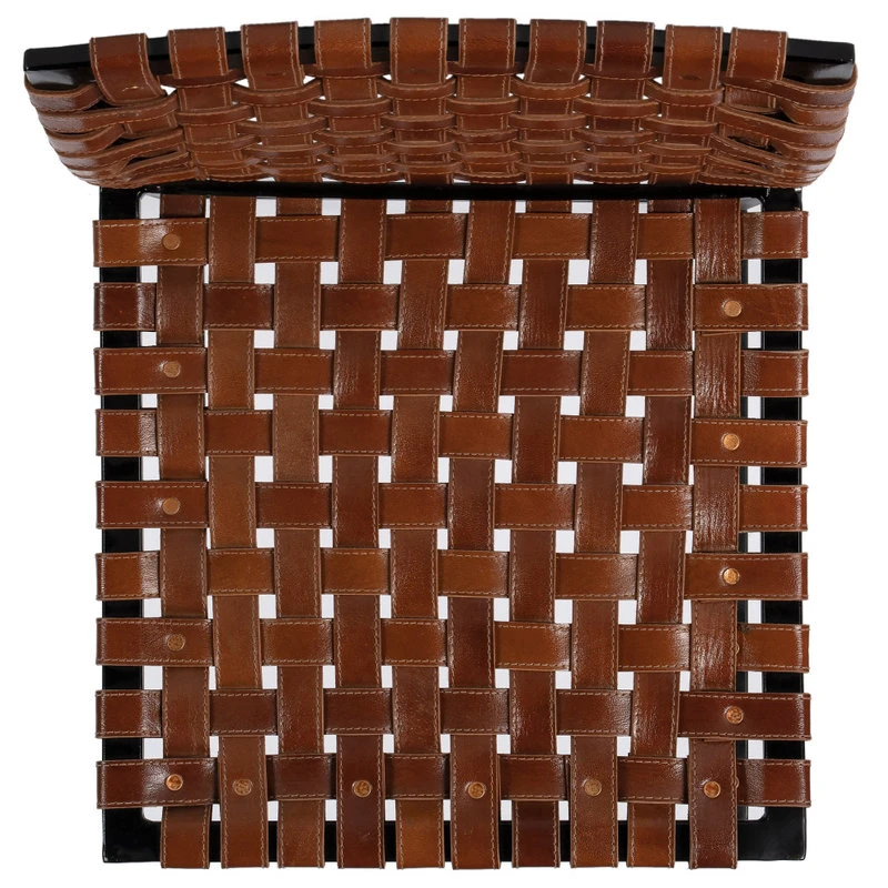 MOD The Nicco Dining Chair, Brown, Leather 8 MOD The Nicco Dining Chair, Brown, Leather - Image 6