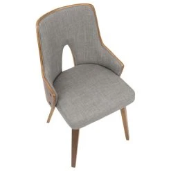 Lumisource Stella Set Of 2 Chair, Walnut And Light Gray CH-STLA WL+LGY2 -abbyson shop 10b10b7b0a1ed24f 3055 w800 h800 b1 p0