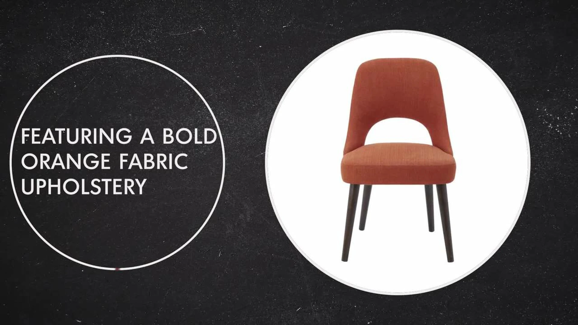 Olliix INK+IVY Nola Dining Chairs, Set Of 2, Orange 4 Olliix INK+IVY Nola Dining Chairs, Set Of 2, Orange - Image 2