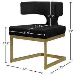 MOD The Eve Dining Chair, Black And Gold, Velvet And Metal 17 MOD The Eve Dining Chair, Black And Gold, Velvet And Metal -abbyson shop 13e186ca027417c7 0736 w800 h800 b1 p0