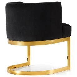 MOD The Fay Dining Chair, Black And Gold, Velvet -abbyson shop 1481a115027415d4 1286 w800 h800 b1 p0