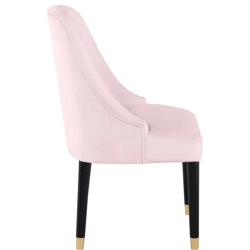 MOD The Maisie Dining Chair, Pink, Velvet, Set Of 2 5 MOD The Maisie Dining Chair, Pink, Velvet, Set Of 2 - Image 3