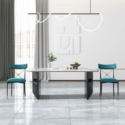 HOMARY Blue Empire Style Upholstered Cross Back Green Side Chair Dining Chair 19 HOMARY Blue Empire Style Upholstered Cross Back Green Side Chair Dining Chair -abbyson shop 1631748e039be8fc 2550 w800 h800 b0 p0