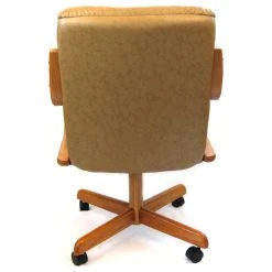 Caster Chair Company Casual Rolling Caster Dining Chair With Swivel Tilt In Oak Wood, Set Of 2, Buff 9 Caster Chair Company Casual Rolling Caster Dining Chair With Swivel Tilt In Oak Wood, Set Of 2, Buff -abbyson shop 1671ba1606340d70 3817 w800 h800 b1 p0