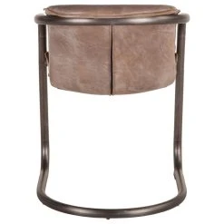 World Interiors Chiavari Distressed Jet Brown Leather Dining Chairs, Set Of 2 -abbyson shop 16e175be015718d3 8833 w800 h800 b1 p0