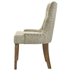 Acme Furniture Yotam Side Chair, Beige Fabric And Salvaged Oak Finish (2-Pc Set) -abbyson shop 1741c90b0fadeebd 6781 w800 h800 b1 p0