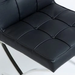 GDFStudio GDF Studio Pandora Modern Button Tufted Bonded Leather Dining Chairs, Set Of 2 -abbyson shop 1a91e8960f9314b6 8764 w800 h800 b0 p0