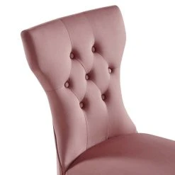 Modway Silhouette Performance Velvet Dining Chairs, Set Of 2, Dusty Rose -abbyson shop 1b01df7f035bf923 7968 w800 h800 b0 p0