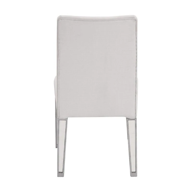Elegant Furniture & Lighting Chamberlan Clear Mirror Chair 5 Elegant Furniture & Lighting Chamberlan Clear Mirror Chair - Image 3