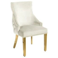 MOD The Sovereign Dining Chair, Cream, Velvet, Set Of 2 12 MOD The Sovereign Dining Chair, Cream, Velvet, Set Of 2 -abbyson shop 1c31449a0274149b 0722 w800 h800 b1 p0