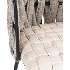 MOD The Eterno Dining Chair, Off White And Black, Fabric And Faux Leather -abbyson shop 1c31aedf0b870532 8205 w800 h800 b0 p0