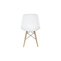 CozyBlock White DSW Midcentury Dining Shell Chairs, Beech Wood Eiffel Legs, Set Of 4 -abbyson shop 1f4185f00c827168 2935 w800 h800 b1 p0