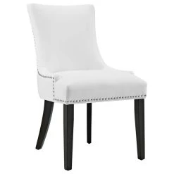 LexMod Marquis Faux Leather Dining Chair, White -abbyson shop 2051a1ff00cd22e5 1342 w800 h800 b1 p0