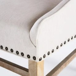 GDFStudio GDF Studio James Contemporary Fabric Upholstered Dining Chair, Linen/Natural -abbyson shop 22113b4601ceb0aa 6293 w800 h800 b0 p0