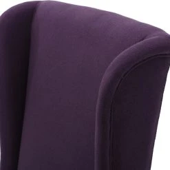 GDFStudio GDF Studio Sheldon Traditional Design High Back Fabric Dining Chair, Plum -abbyson shop 2421837a0f907313 4793 w800 h800 b0 p0