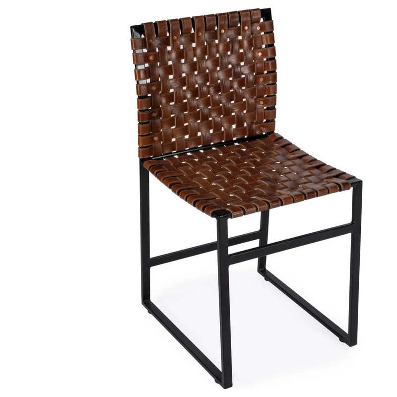 MOD The Nicco Dining Chair, Brown, Leather 3 MOD The Nicco Dining Chair, Brown, Leather