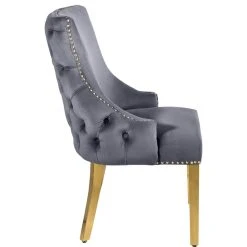 MOD The Sovereign Dining Chair, Gray, Velvet, Set Of 2 -abbyson shop 29317cc40f341d0c 0747 w800 h800 b1 p0