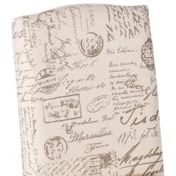 GDFStudio GDF Studio Crown Back French Script Beige Fabric Dining Chairs, Set Of 2 -abbyson shop 2b415cae0369d291 7393 w800 h800 b1 p0