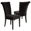 GDFStudio GDF Studio Paulina Dining Chairs, Set Of 2, Black Velvet 2 GDFStudio GDF Studio Paulina Dining Chairs, Set Of 2, Black Velvet -abbyson shop 2cf131750f9055f8 4074 w800 h800 b1 p0