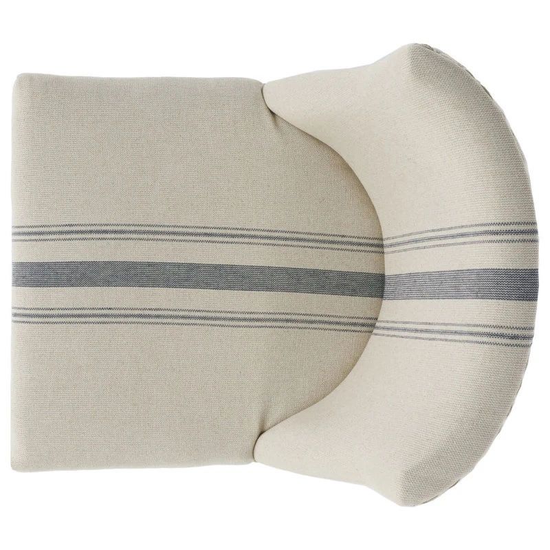 GDFStudio GDF Studio Rydel Fabric Dining Chairs, Set Of 2, Blue Stripe 13 GDFStudio GDF Studio Rydel Fabric Dining Chairs, Set Of 2, Blue Stripe - Image 11