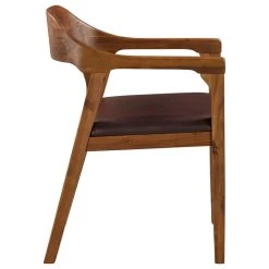 Boraam Industries, Inc. Rasmus Dining Arm Chair, Chestnut Wire-Brush, Set Of 2 -abbyson shop 2f0164fe038a6579 2910 w800 h800 b1 p0