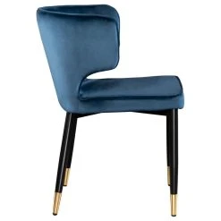 MOD The Rhea Dining Chair, Velvet, Set Of 2, Blue -abbyson shop 34d1b9820046928f 3272 w800 h800 b1 p0