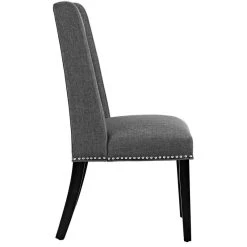 LexMod Baron Parsons Upholstered Fabric Dining Side Chair, Gray 8 LexMod Baron Parsons Upholstered Fabric Dining Side Chair, Gray -abbyson shop 363111230c3763b6 0369 w800 h800 b1 p0