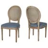 GDFStudio Camilo Wooden Dining Chair With Wicker And Fabric Seating, Set Of 2, Light Blue -abbyson shop 3811082b0f931e66 8687 w800 h800 b1 p0
