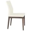 SohoConcept Pasha Wood High Back Chair, Solid Beech Walnut Finish Base, White Leatherette 1 SohoConcept Pasha Wood High Back Chair, Solid Beech Walnut Finish Base, White Leatherette -abbyson shop 3bf141cf083dec3f 7878 w800 h800 b1 p0