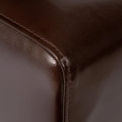 GDFStudio GDF Studio Percival T-stitched Chocolate Brown Leather Dining Chairs, Brown, Set -abbyson shop 3cc1e22301bbe29b 3204 w800 h800 b0 p0