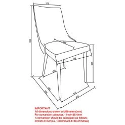 MOD The Lofton Dining Chair, Blue, Fabric, Set Of 2 -abbyson shop 3ce184730e8c7f53 1626 w800 h800 b1 p0