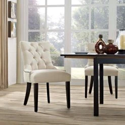 LexMod Regent Upholstered Fabric Dining Chair, Beige 16 LexMod Regent Upholstered Fabric Dining Chair, Beige -abbyson shop 3d01bd3d00cd2557 9455 w800 h800 b0 p0