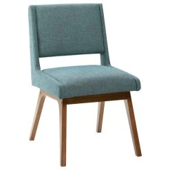 Olliix The Sevan Dining Chair, Blue, Polyester, Set Of 2 -abbyson shop 40f1a3b901bd0216 4835 w800 h800 b1 p0