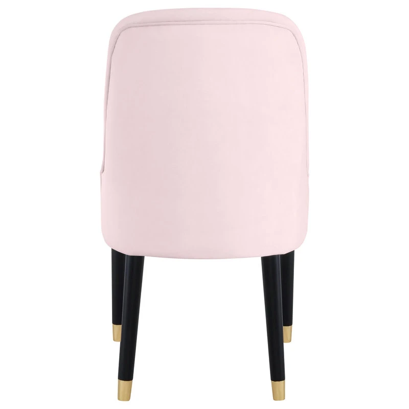 MOD The Maisie Dining Chair, Pink, Velvet, Set Of 2 4 MOD The Maisie Dining Chair, Pink, Velvet, Set Of 2 - Image 2