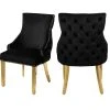 MOD The Sovereign Dining Chair, Black, Velvet, Set Of 2 -abbyson shop 43915b110274160e 0793 w800 h800 b1 p0