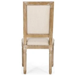 GDFStudio Amy French Country Wood Upholstered Dining Chair, Set Of 2, Beige/Natural -abbyson shop 4551617500b9e349 8164 w800 h800 b1 p0