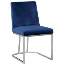 MOD The Josephine Velvet Dining Chair, Navy And Silver, Set Of 2 10 MOD The Josephine Velvet Dining Chair, Navy And Silver, Set Of 2 -abbyson shop 462177f102741204 0745 w800 h800 b1 p0