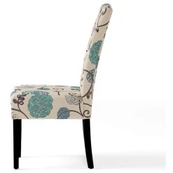 GDFStudio GDF Studio Percival White And Blue Floral Fabric Dining Chairs, Set Of 2, White And Blue Floral, Fabric -abbyson shop 4ff178bd024fb7ef 3672 w800 h800 b1 p0