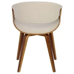 Lumisource Curvo Dining Chair With Walnut Wood And Cream Fabric CH-CRVNL WL+CR 10 Lumisource Curvo Dining Chair With Walnut Wood And Cream Fabric CH-CRVNL WL+CR -abbyson shop 51c10f7b0afb1f8c 7276 w800 h800 b1 p0