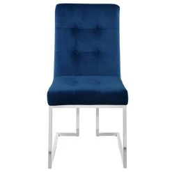 Meridian Furniture Alexis Velvet Dining Chair, Navy, Set Of 2 12 Meridian Furniture Alexis Velvet Dining Chair, Navy, Set Of 2 -abbyson shop 52619203027416ca 5403 w800 h800 b1 p0