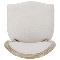 GDFStudio Jerome French Country Dining Chairs, Set Of 4, Beige/Natural, Fabric, Rubberwood -abbyson shop 5291be2d0239928a 9487 w800 h800 b1 p0